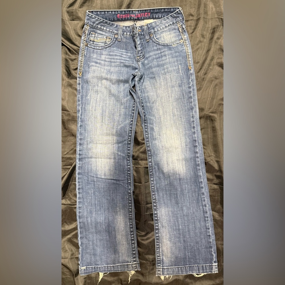 Cruel Girl Boot Cut Jeans - Classic Blue